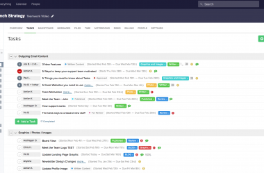 Guia de utilização do Teamwork